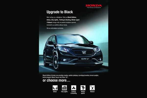 honda paket black edition