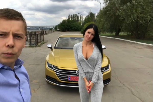 mlada-ukrainka-testira-novi-vw-arteon