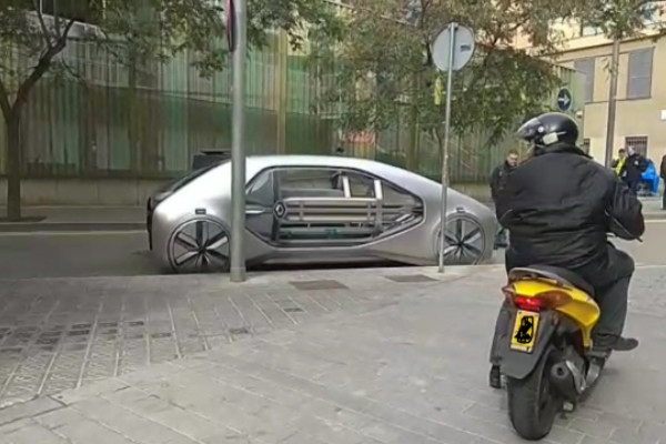 Futuristički koncept kompanije Renault na ulicama Barselone
