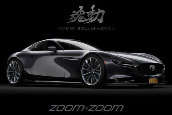 Mazda RX-Vision izgleda savršeno u RX-9 proizvodnoj varijanti