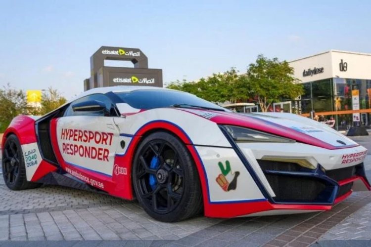 Dubai dobio najbrže vozilo hitne pomoći na svetu