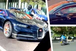Banda na mopedima pokušala da orobi Bugatti Chiron