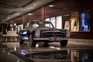 Električna konverzija klasičnog Mercedes modela