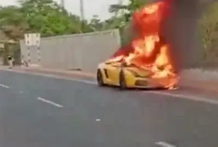 Prodavac automobila zapalio Lamborghini zbog spora oko provizije sa kolegom